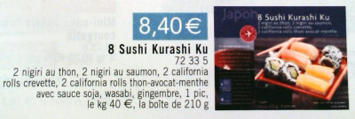 8 Sushi Kurashi Ku