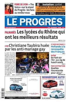 "Le Progrès" : 2013年3月28日
